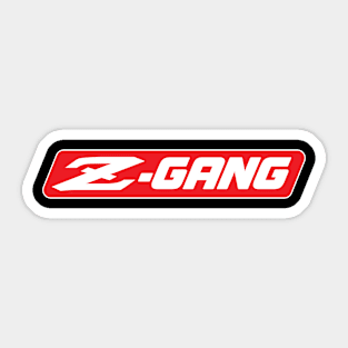 Z-Gang. 240Z Classic JDM Japanese Car Club Sticker